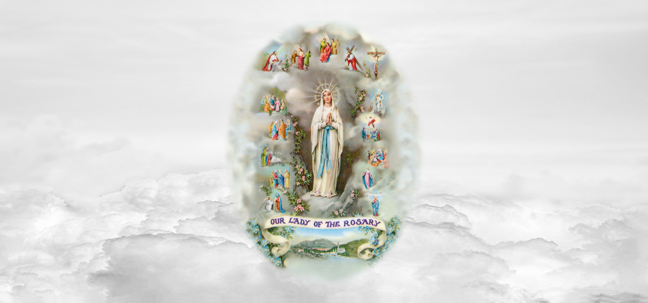 023 Our Lady of Rosary White